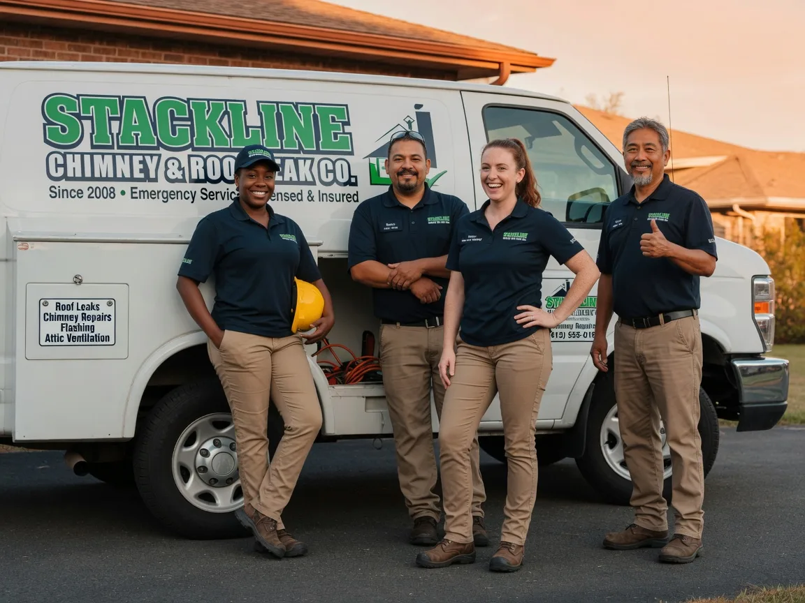 Chimney flashing repair company in Farmington, AR